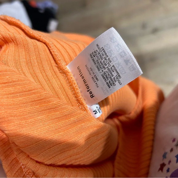Reformation orange knit dress - Picture 5 of 6
